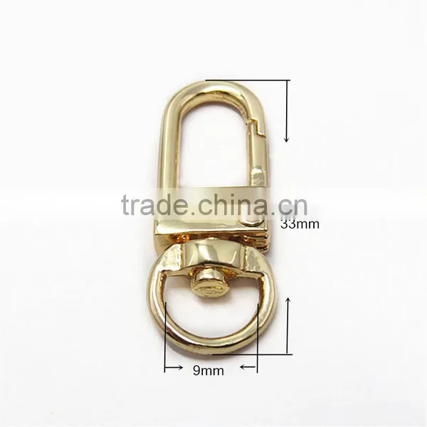 Wholesale Metal Accessories Key Ring Swivel Snap Hooks photo-3
