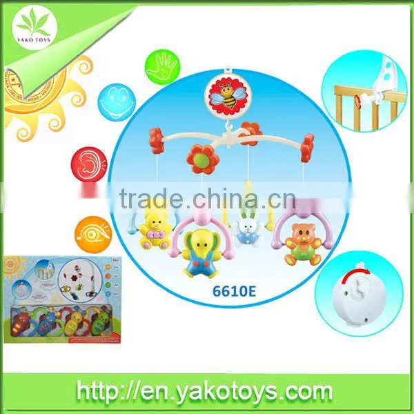New Style Plastic Baby Crib Musical Mobile B/O Rotated Rattle photo-5