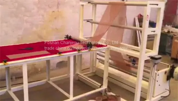 Automatic Wood Grain Transfer Film Welding Bagging Machine photo-2