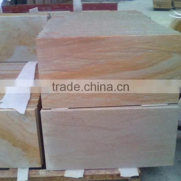 Beige Sandstone Paver/ Sandstone Steps for Construction photo-3