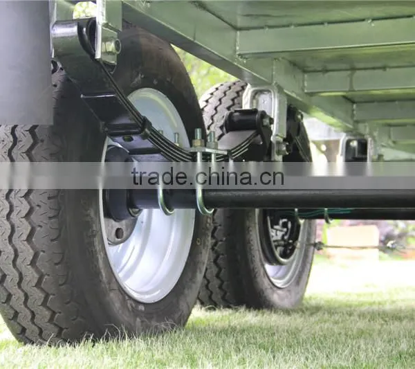 Hot Dipped Galvanized Tandem Box Trailer photo-6