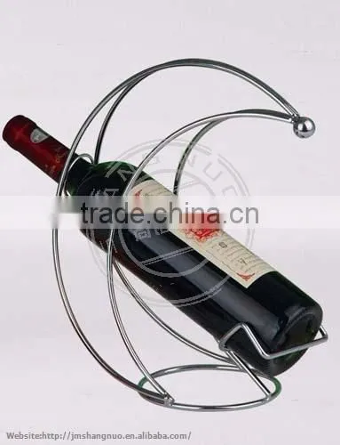 Antique Bar Tools Moon-shape Wire Wine Holder