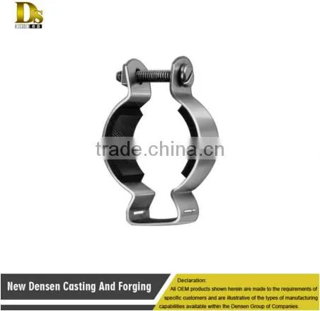 Good Quality OEM U-Bolt Clamp , Metal Stamping Pipe Clamp photo-5