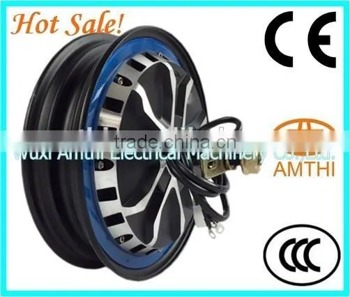Permanent Magnet Brushless Electric Scooter Motor, Electric Vehicle Brushless dc Motor, Electric Hub Motor for Motorcycle photo-3