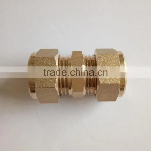 Best Quality Equal Coupling PEX-AL-PEX Pipe Fitting Compression Coupling photo-2