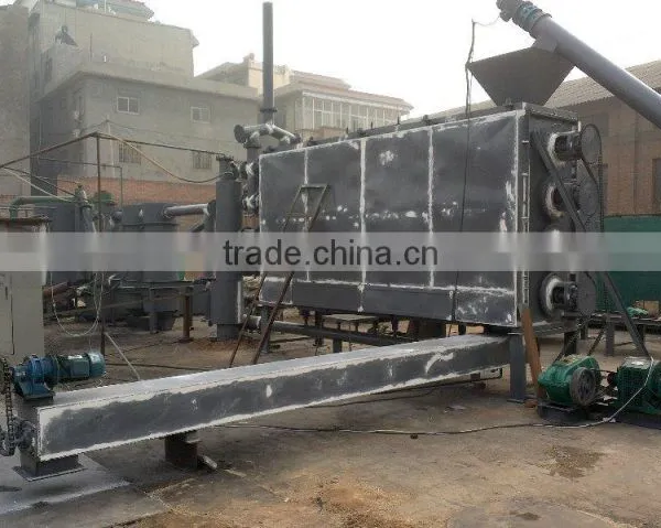 High Capacity Continuous Working Sawdust Charcoal Carbonization Stove Activated Carbon Furnace