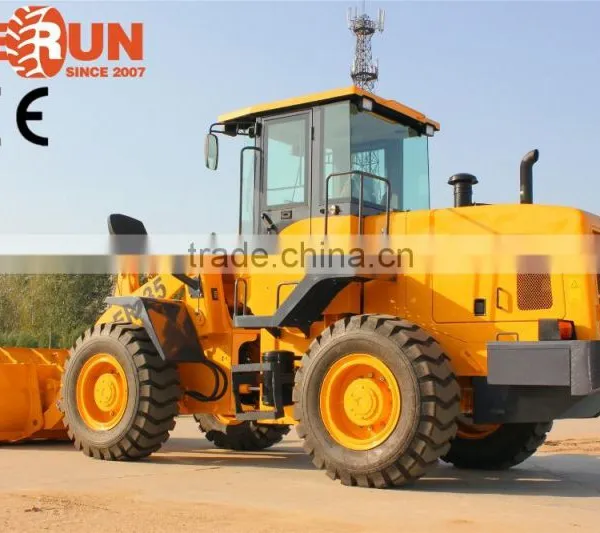 Everun 3 Ton Small Front End Wheel Loader With Adjustable Snow Blade photo-6