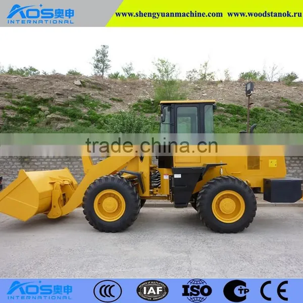 3000kg Road Construction Equipment Wheel Loader With Hydraulic Transmission photo-4
