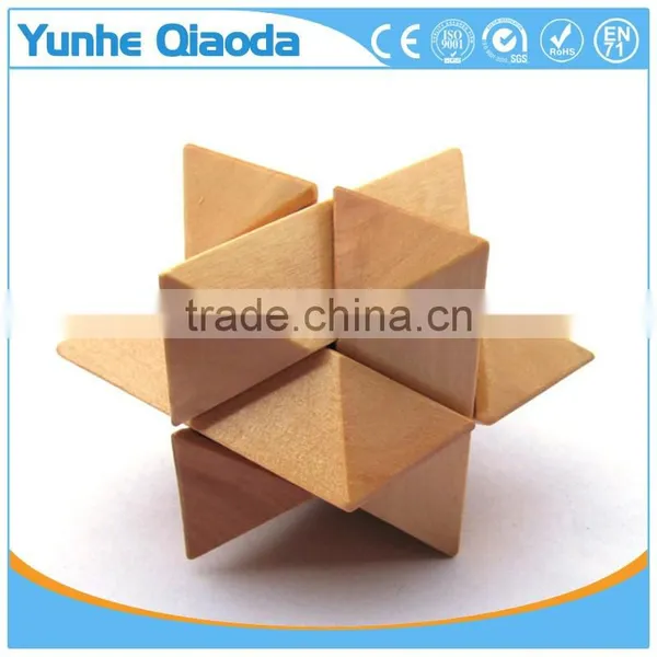High Quality Kids Wooden Interlocked IQ Toys for Wholesale photo-6
