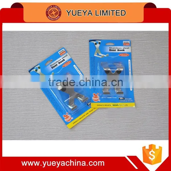 Heavy Duty Stainless Steel Over The Door Hooks Rack Hanger photo-4
