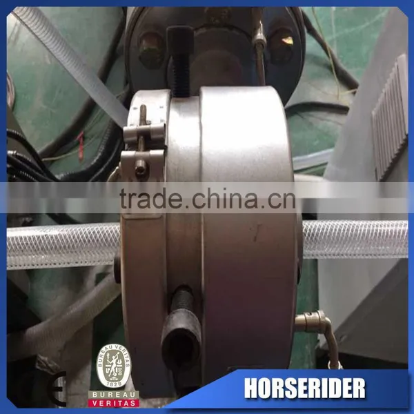 Pvc Fiber Steel Wire Reinforced Hose Extrusion Line/PVC Fiber Steel ENHANCED Hose Pipe Making Machinery photo-4