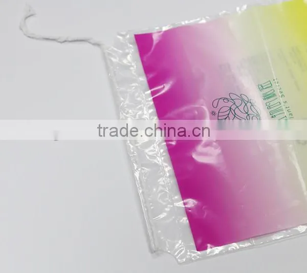 Custom Custom Drawstring Toiletry Bag With Cotton Rope photo-2
