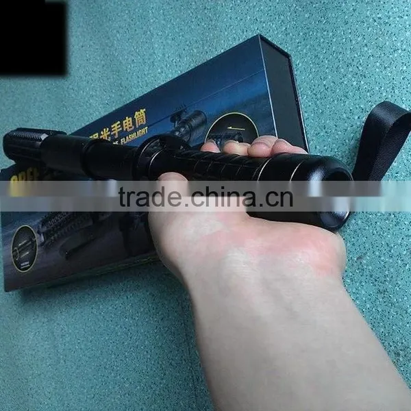 High Quality Led Flashlight Self-defense Led Torch Flashlight Zoom Tactical Flashlight photo-4