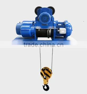 CD1 3T Electric Power Steel Rope Pulley Hoist photo-2