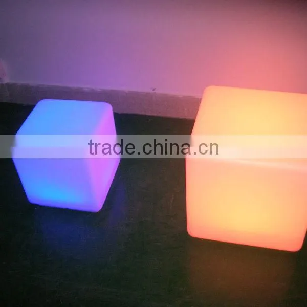 Plastic Led Cube Chair Wonderful Chair Light LED Cube photo-5