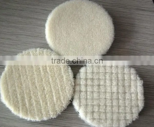 Wool Foam Buffing Pad Microfiber Polishing Pads Wool+foam photo-2