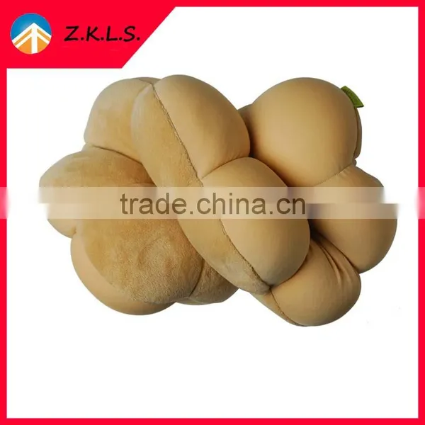 Comfortable Double Sided Fabric Flower Neck Shape Pillow photo-4