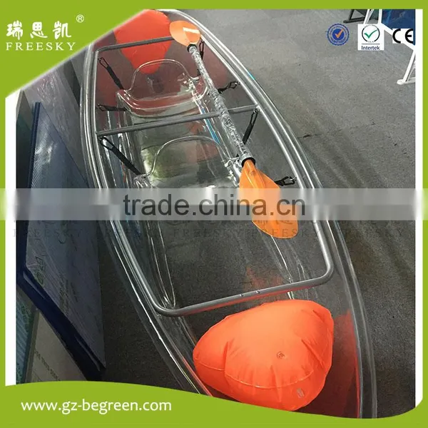 2016 New Style Recreational Crystal Canoe,sea Kayak,transparent Kayak photo-3