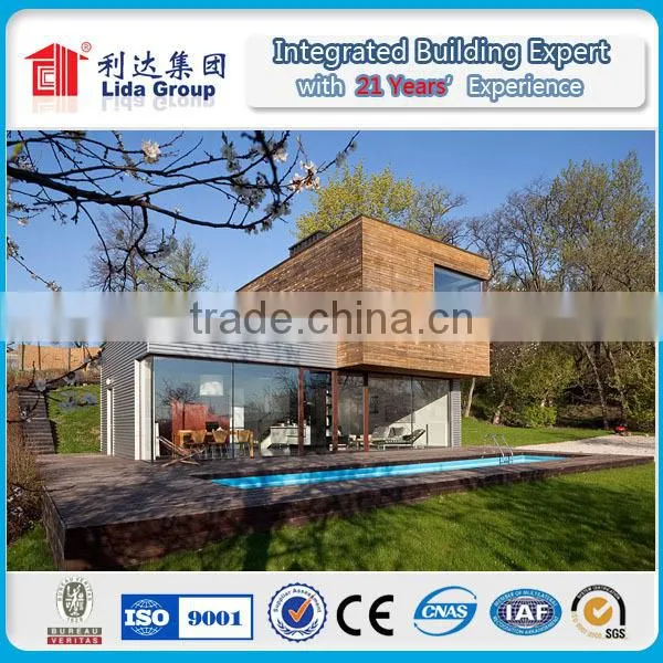 Customized Design Fast Construction Light Steel Structure Luxury Prefab House Building photo-6