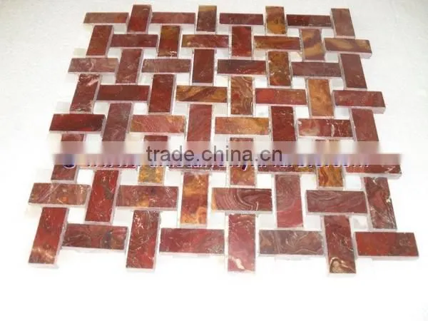 2017 New Arrival MULTI RED ONYX MOSAIC TILES COLLECTIONS photo-2