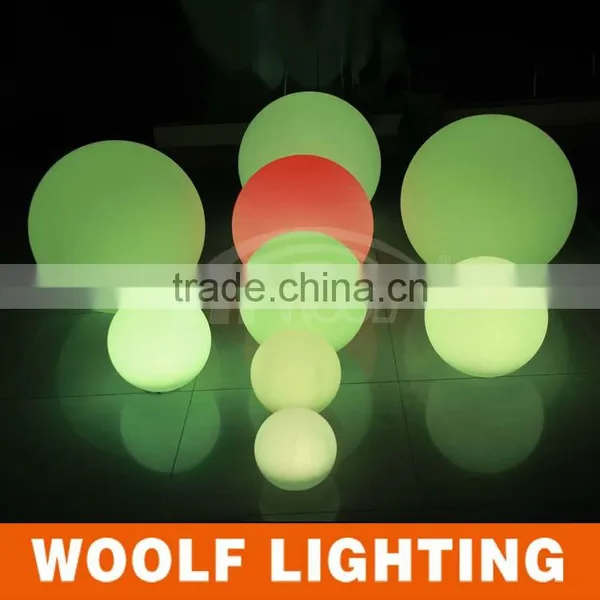 Plastic Case Dia 40cm Color LED Illuminated Sphere photo-3