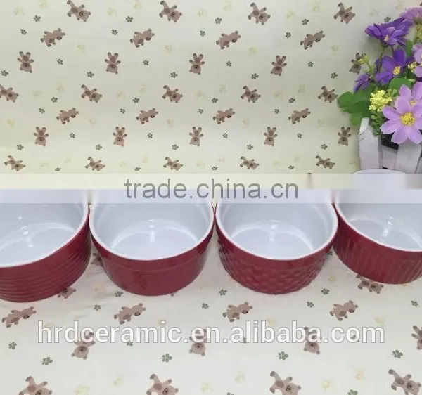 Stocked Wholesale Solid Color Stoneware Ice Cream Bowl photo-3