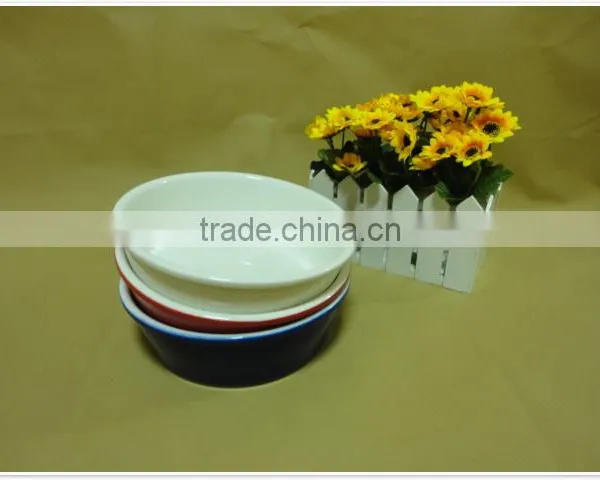 Food Safe and Microwave Safe Round Shape Ceramic Bowl photo-3