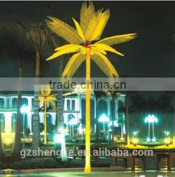 Outdoor&indoor Lighted Artificial Palm Tree,LED Light Tree for Road Decoration photo-2