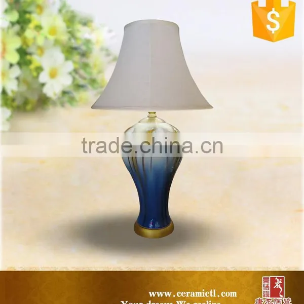Led study lamp ceramic design writing table lamp