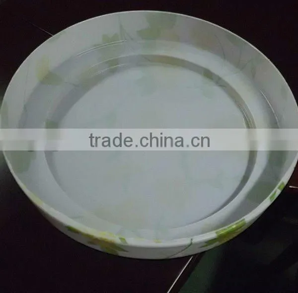 Customized Plastic Vacuum Forming Blister Lampshade With Printing photo-3
