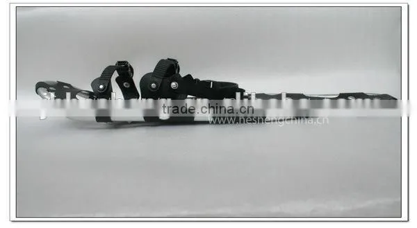 Wholesale 8x30"(22x78cm)anti-slip Snowshoe Aluminium Pivot PU Binding Aluminum Alloy Crampon Snowshoes (HS-SS2 30inch) photo-2