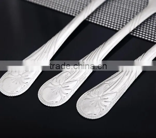 Best Selling Silver Stainless Steel Cake Fruit Forks Fully Stock photo-5