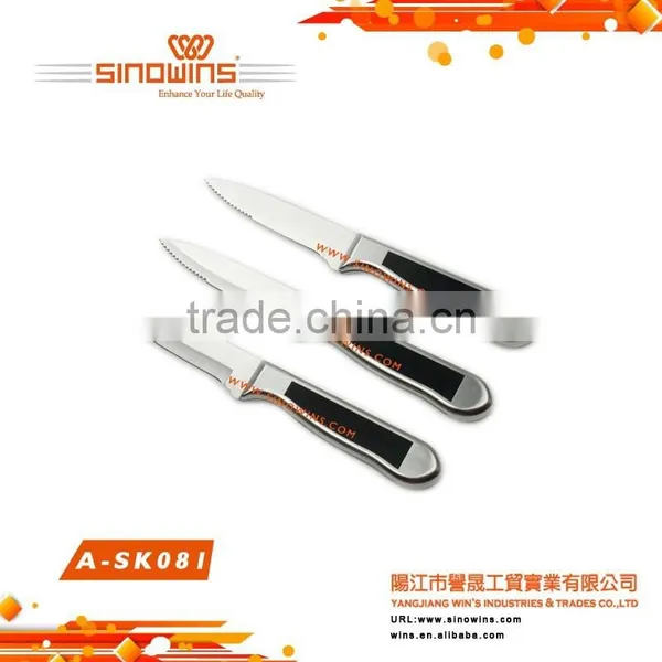 A-SK050 Super Quality Stainless Steel Steak Knife Set With Wooden Handle photo-4