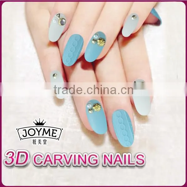 New 2016 Product Idea Artificial Fingernails Full Cover Abs Fake Nails Korea Nail Art photo-4