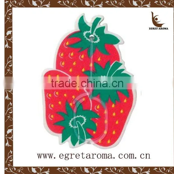 EA1-1006 Funny Face Cotton Paper Hanging Car Air Freshener photo-3