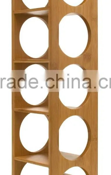 Bamboo Stackable Wine Rack