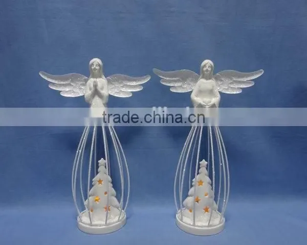 White Angel Decorations Porcelain Holiday Decorations photo-5