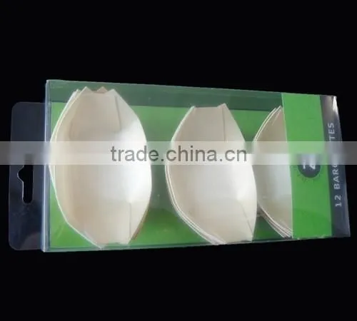 Disposable Wooden Sushi Food Boats photo-2