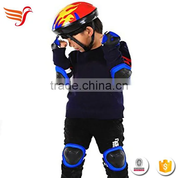 HFX0241 New Design Custom Kids Protective Gear Equipment With Hand Gloves and Safety Helmet photo-4
