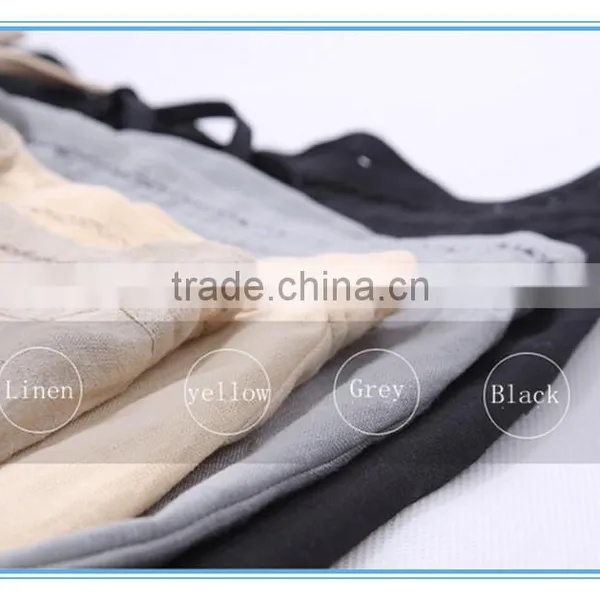 New Fashion Office Lady Wide Leg Pants Linen Casual Elephant Long Palazzo Pants photo-2