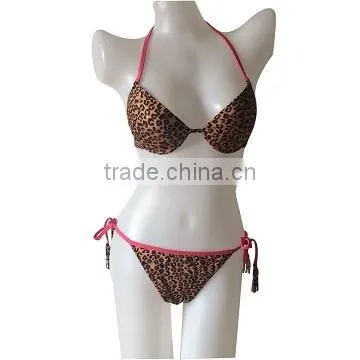 Top Quality Purple Shivering Printing Sexy Women Bikini Swimwear photo-3