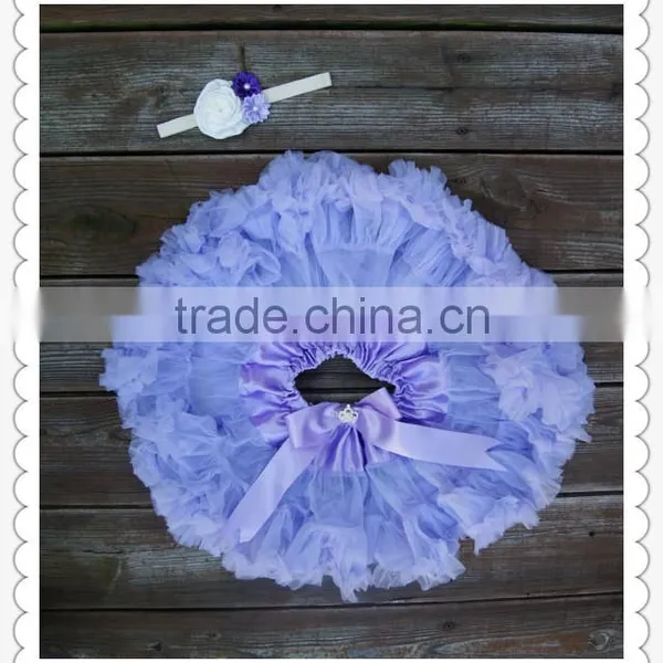 Lilla Chiffon Pettiskirt Baby Clothes Baby Pettiskirt Bulk Sale Girl Super Fluffy Ruffle Pettiskirt