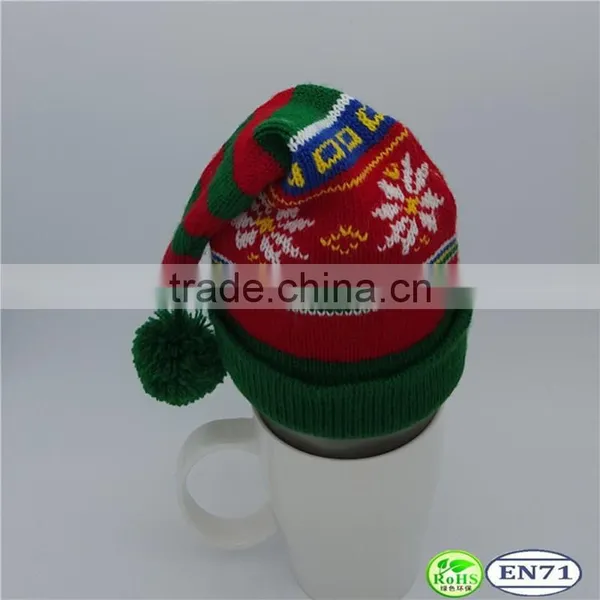 Doll Wearing Cute Knitted Cap and Knitted Scarf Decoration Toy Knitted Hat and Knitted Scarf photo-3