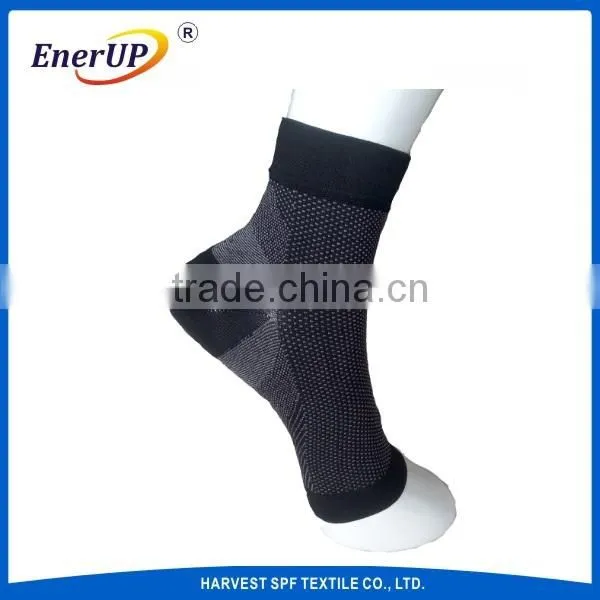 Compression Foot Sleeve 1 Pair Heel Support/ Toeless Ankle Sock photo-3