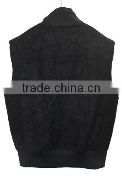 2014-2015 Men Leather Biker Vest Leather Vest Cooling photo-4