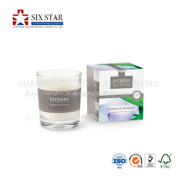 High-end Candle Packaging Boxes Cardboard Paper Candle Box in China photo-5