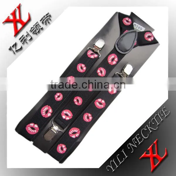 Colorful Fashion Elastic Suspenders/braces for Girls