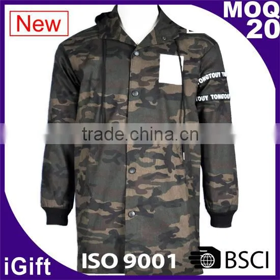 Oem Fashion High Quality Full Printing Men Jacket Wholesale Camo Hoodie Sweatshirt photo-6