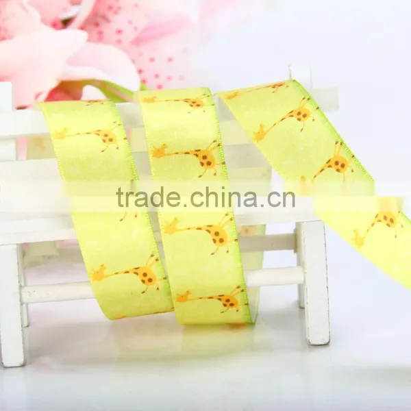 Grosgrain Ribbon With Animal Print photo-2