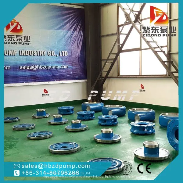 Mining Dewatering Use Centrifugal Slurry Pump Spare Parts,slurry Pump Impeller, Volute Casing Bearing Assembly